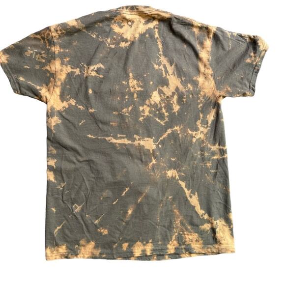 Playboy T-shirt.  Size Medium.  Bleach dyed. - Picture 5 of 6